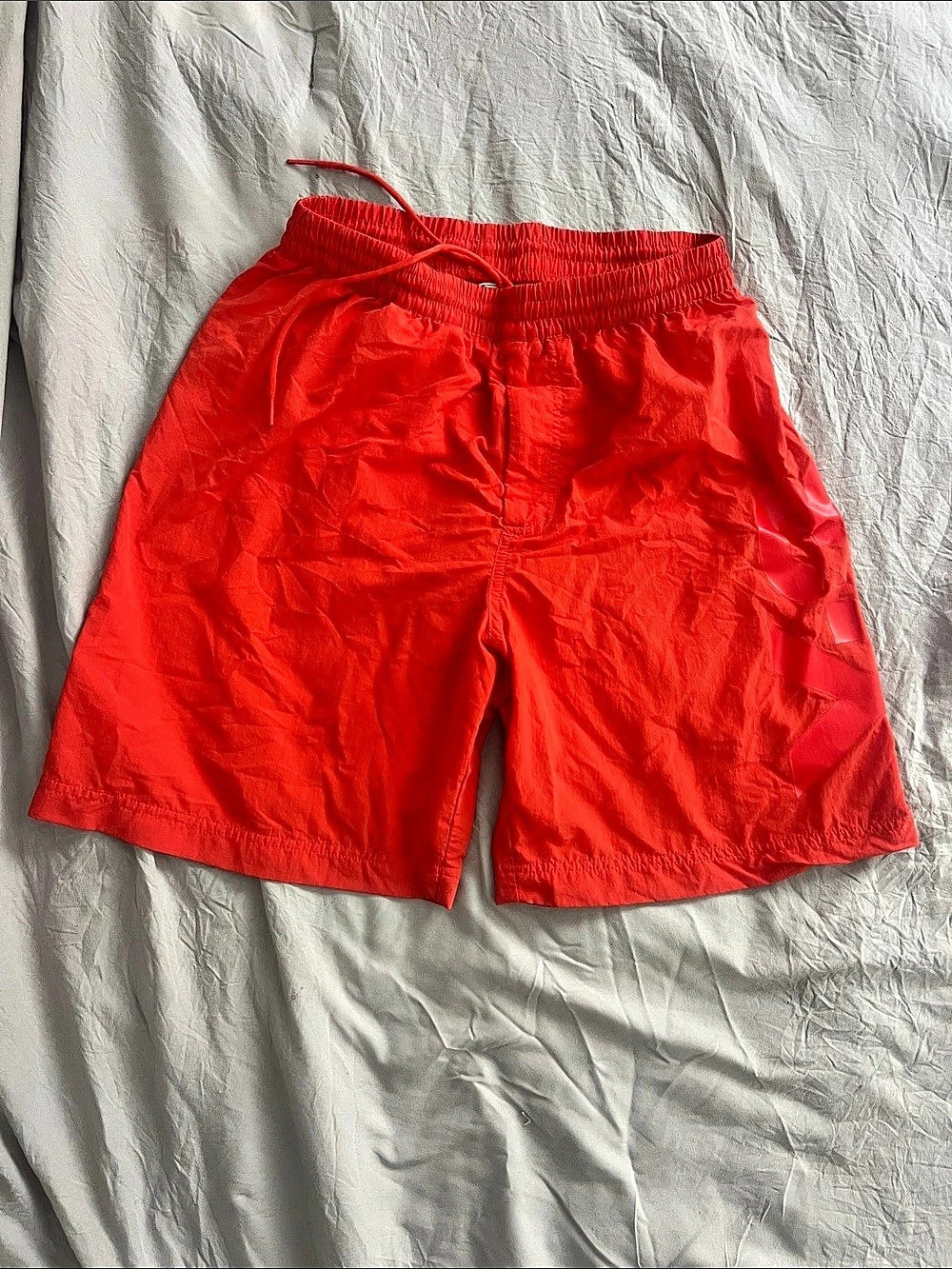 Y-3 orange Swim Trunks